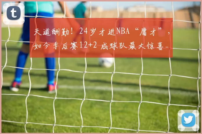 天道酬勤！24岁才进NBA“庸才”，如今季后赛12+2 成球队最大惊喜_1